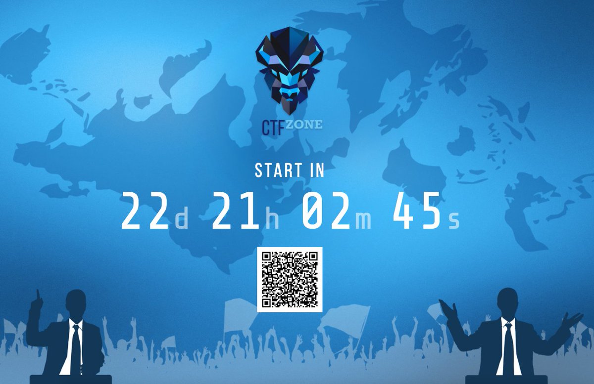 CTFZone's tweet photo. CTFZone 2017 has been announced! https://t.co/acg0kVyEyT #BIZone #CTFZone https://t.co/3hDsPwI9Y3