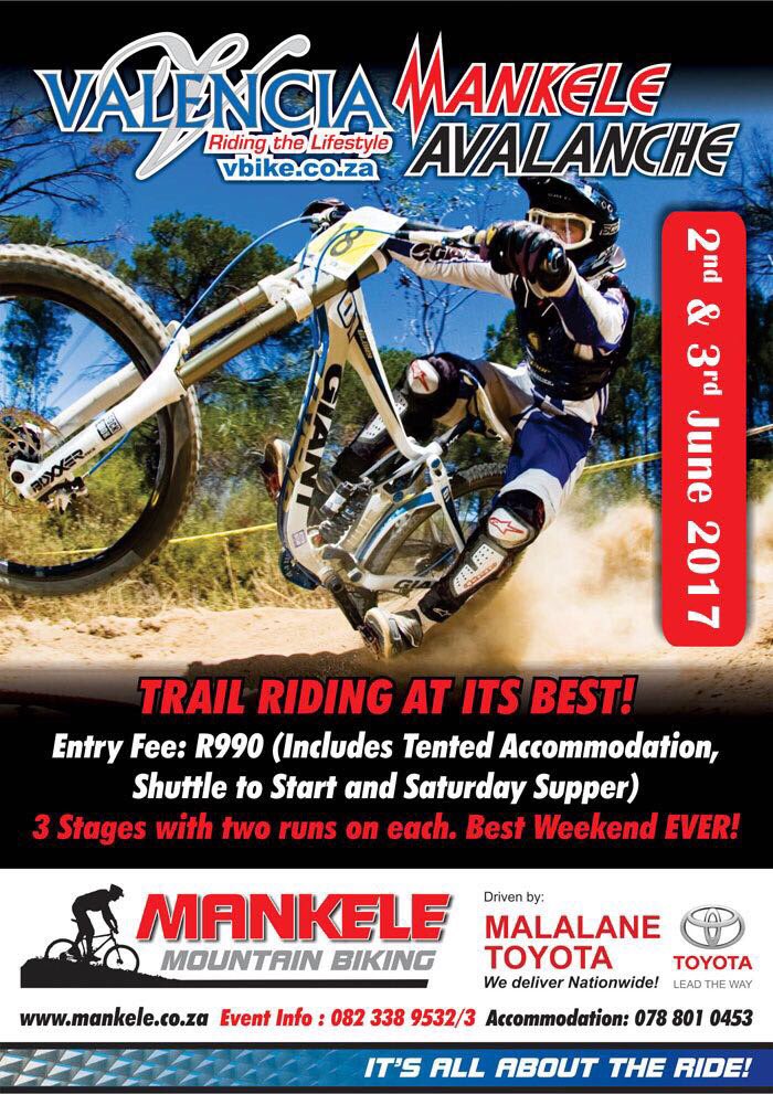 the trails are absolutely amazing for this years Avalanche. C u there <a href="/naeem_valencia/">Valencia</a> <a href="/brett_mtb/">Brett Coates</a>