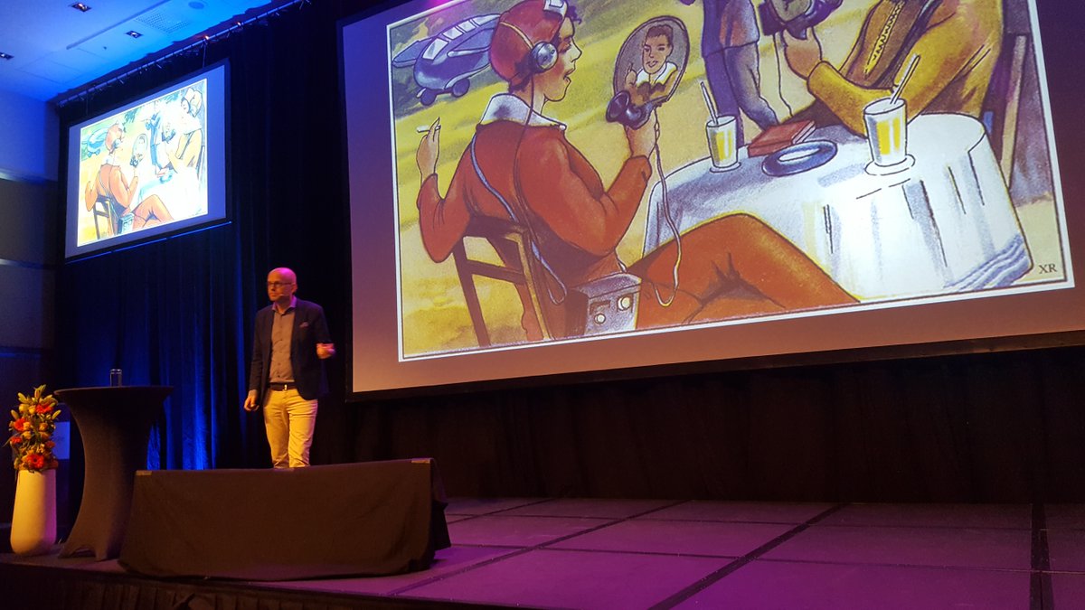 kervarec's tweet photo. "Facebook utgjør en kontaktkonstant ingen kommer ut av", Andreas Ekström på #FinDig17 https://t.co/5M4VH977mL