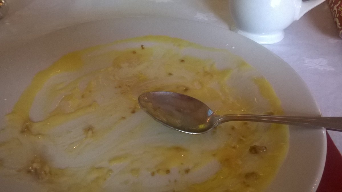 Going, going, gone... Our apple and cinnamon crumble cake and custard. #ThrowbackThursday #nomnom