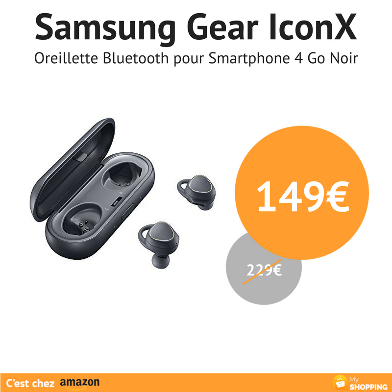 MyShopping7's tweet photo. ⚠️ #Promo Audio! @AmazonFR 
Les oreillettes #Samsung à 149€ au lieu de 229€ 🔊
Là: ➡️https://t.co/7MDKCPU90C ⬅️
#bonplan #reduction https://t.co/81GV0cwOZt