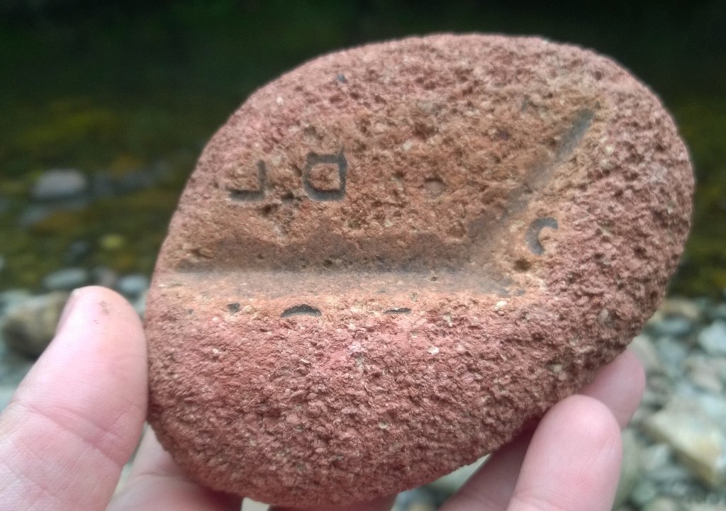 TavyJo's tweet photo. Quite proud of the cairn I built at #DoubleWaters nr #Tavistock. And the rock I found with my name on it. https://t.co/VE0w4oiozB