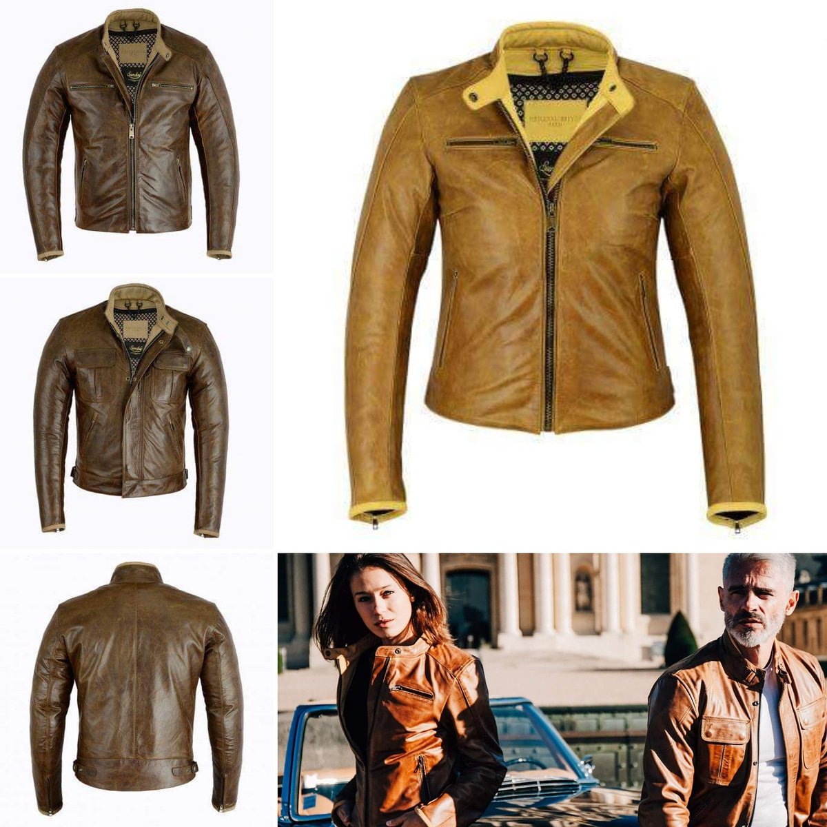 chazsterhd's tweet photo. Très sympa les gars @VintageMotors_ #originaldriver #caferacer #motorcyle #sundayspeedshop #leatherjacket #paris #menstyle #blogger https://t.co/48pE1aESE1