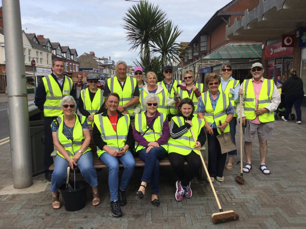 The Big Cleveleys Clean Sweep has started. Volunteer some time today here till 2pm outside Tesco #LoveCleveleys <a href="/visitfyldecoast/">visitfyldecoast</a> <a href="/CoastalCA/">Coastal Communities</a>