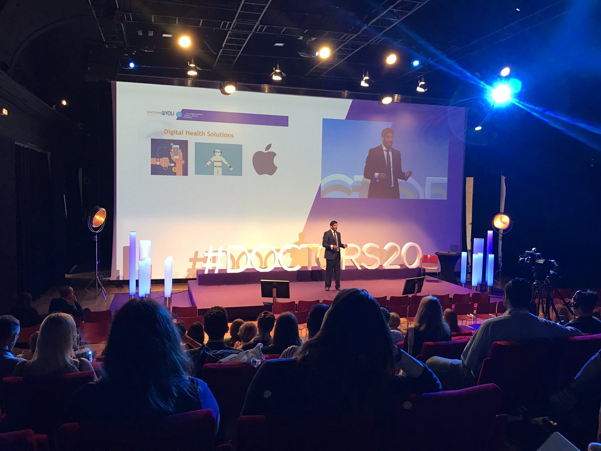 Exciting talk by <a href="/AshishShahMD/">Ashish Shah</a> from <a href="/StanfordMedX/">Stanford Medicine X</a> about the challenges and future of #digitalhealth innovation. #doctors20