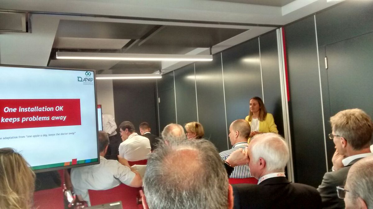 elibethespinosa's tweet photo. Attending the conference "From quality to sustainability. Beyond expectations" by Mónica de la Cruz.#Anaip # #CircularFuturewithPlastics https://t.co/vXNTWNv0dK