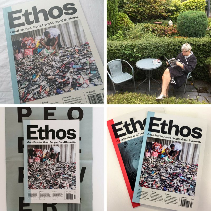ethos_mag's tweet photo. The first copies of #EthosMagazine issue 2 are starting to arrive with their owners! Are you one of them? We'd love to see! #ethicalbusiness https://t.co/ZvIc5W91lj