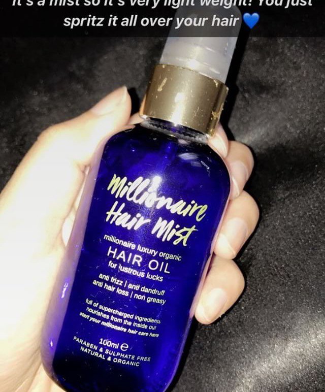 When <a href="/Rumena_101/">𝐑 𝐔 𝐌 𝐄 𝐍 𝐀 - 𝐁 𝐄 𝐆 𝐔 𝐌</a> does a surprise snap about #MillionaireHairMist 💗 She still uses it after all this time... 😊👸🏽