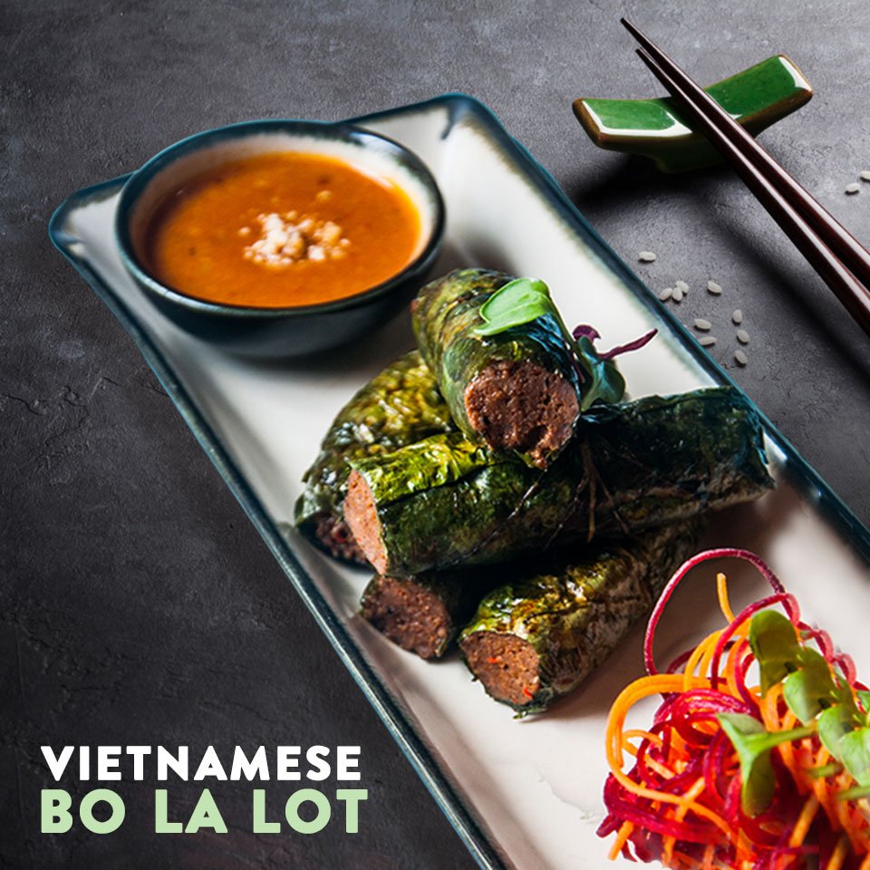 AtShizusan's tweet photo. Bo La Lot is a popular Vietnamese snack spotted on the beer guzzling streets of Saigon. Pair with chilled Asahi to beat the Summer heat! https://t.co/kW2oOjLdbk