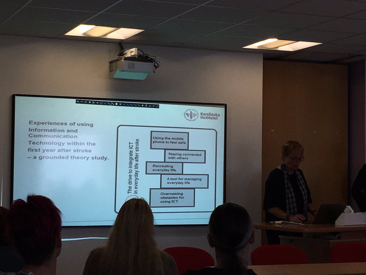 INSsPIRE (@insspire_stroke) on Twitter photo ICT (information & communication technology) can be a 'life line' for stroke survivors & their families - Gunilla Eriksson <a href="/karolinskainst/">Karolinska Institutet</a> ICT (information & communication technology) can be a 'life line' for stroke survivors & their families - Gunilla Eriksson <a href="/karolinskainst/">Karolinska Institutet</a>
