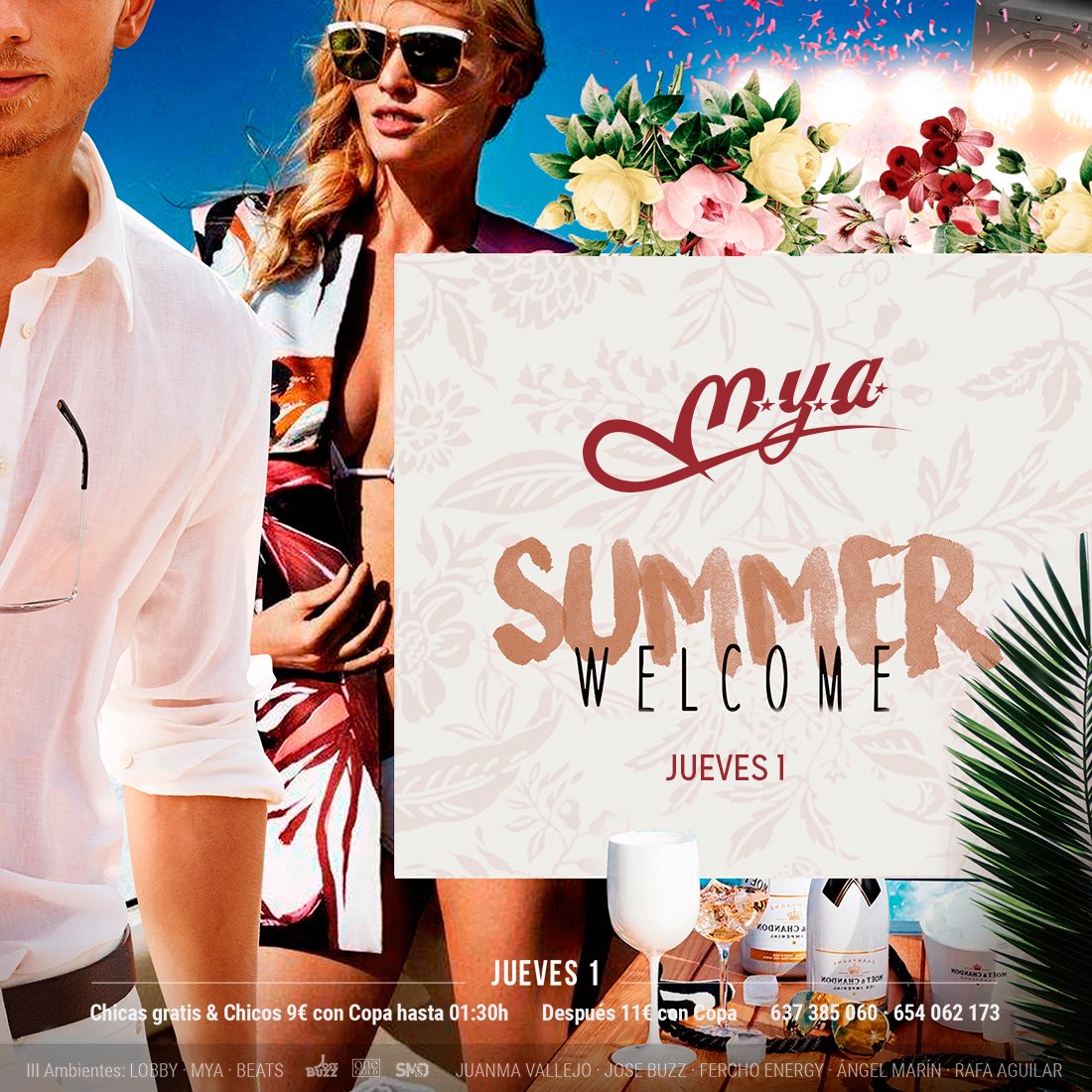 MaybeDiscoteca's tweet photo. Este JUEVES #MYA!
•CHICAS GRATIS hasta las 1:30 por LISTA
•CHICOS 9€
Luego todos 11€ (Sin lista 15€)

+INFO 65 00 49 499 https://t.co/VjjnbMESyh