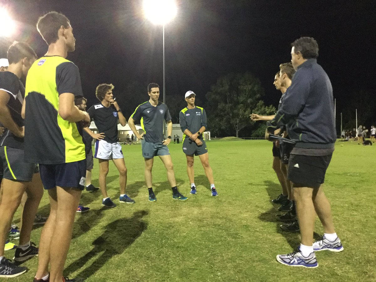 GibsonBarry's tweet image. Our @Aflqumpire high performance group working hard on their craft tonight #umpireAFL #AFLQFooty