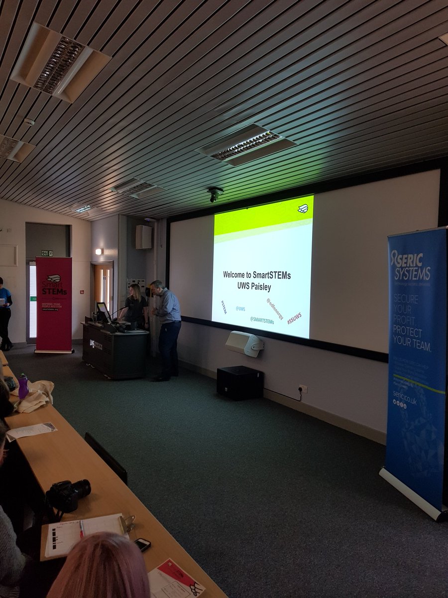 Emzypoppet's tweet photo. SmartSTEMs event today at Paisley! #ssuws @UniWestScotland https://t.co/5tl58PdsUz