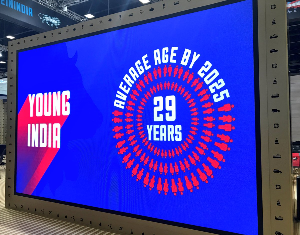 Unleashing youth power. India's demographic dividend is a #MakeInIndia advantage. Stop by Pavilion G at #SPIEF2017 for more! #SPIEFIndia