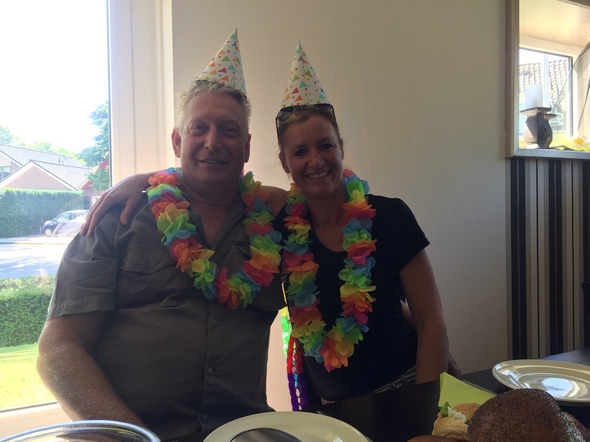 Peter en Mariël, 12,5 jaar in dienst! #steintjesweide #sheerenloo #feest