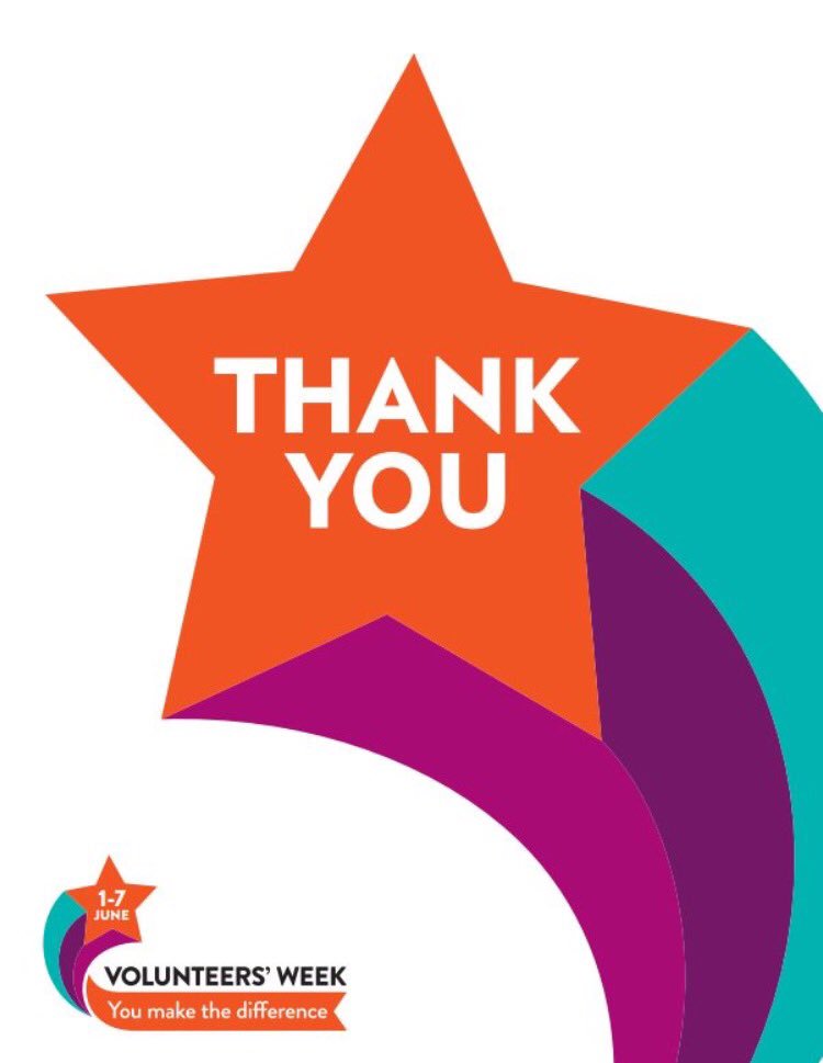 It's #volunteersweek 
Do you say Thank You often enough to your volunteers? We simply could not survive without ours. Thank you!