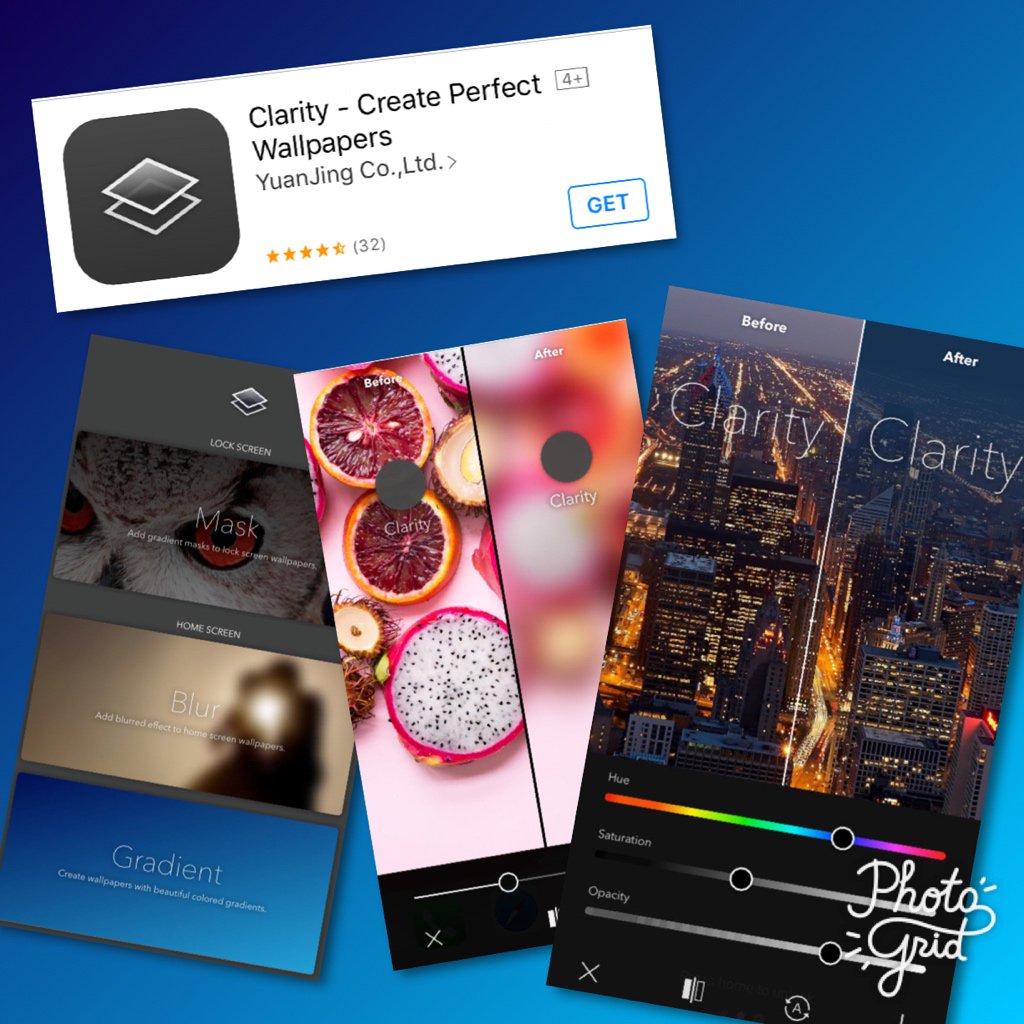 Clarity - Create Perfect 
Wallpapers
.
اصنع خلفية هاتفك بنفسك 🌄
.
appsto.re/us/5KvIjb.i