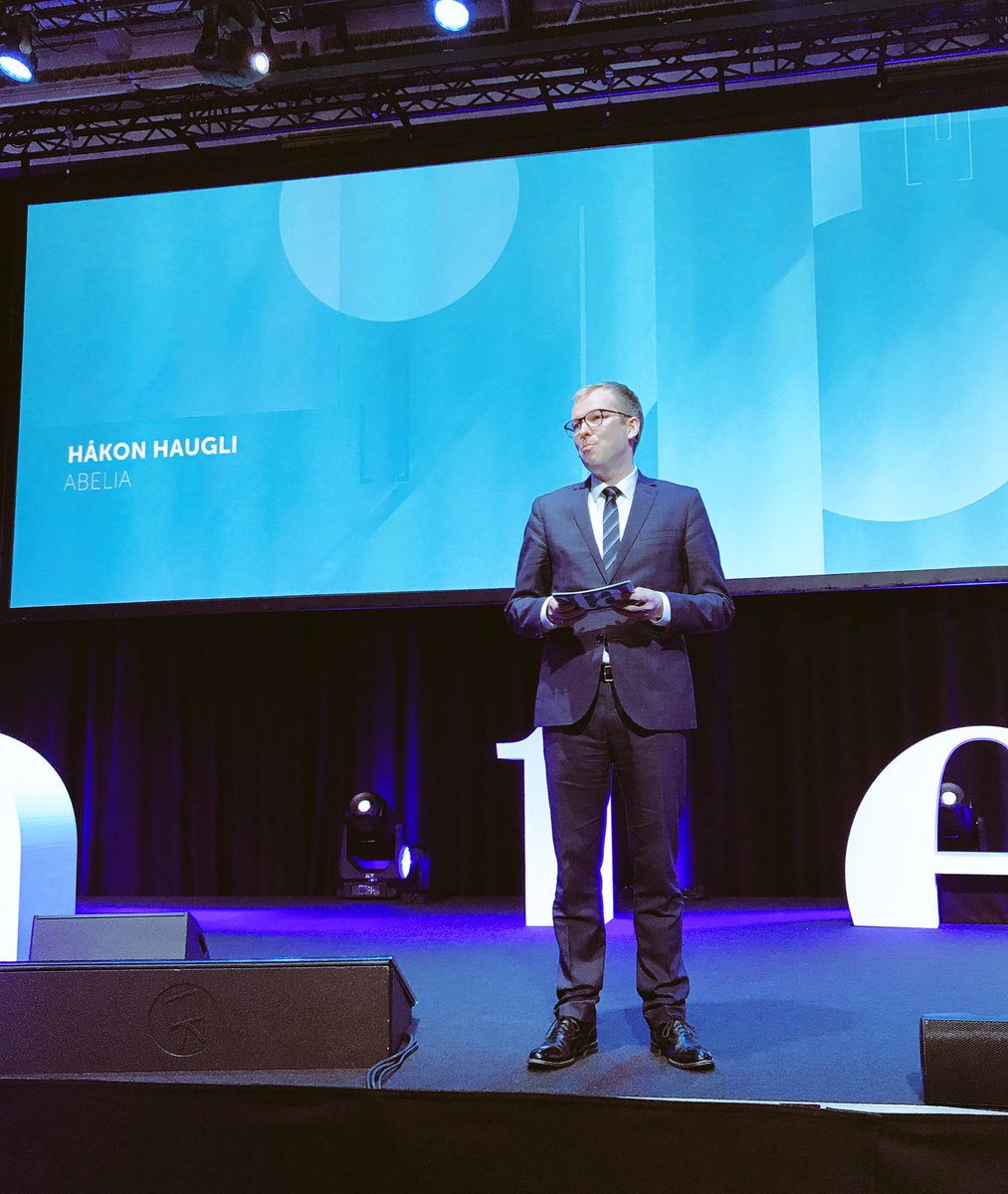 -På sitt beste er staten en glitrende partner til næringslivet på grensesprengende forskning og ny teknologi! <a href="/HakonHaugli/">Håkon Haugli</a> #abeliaopen