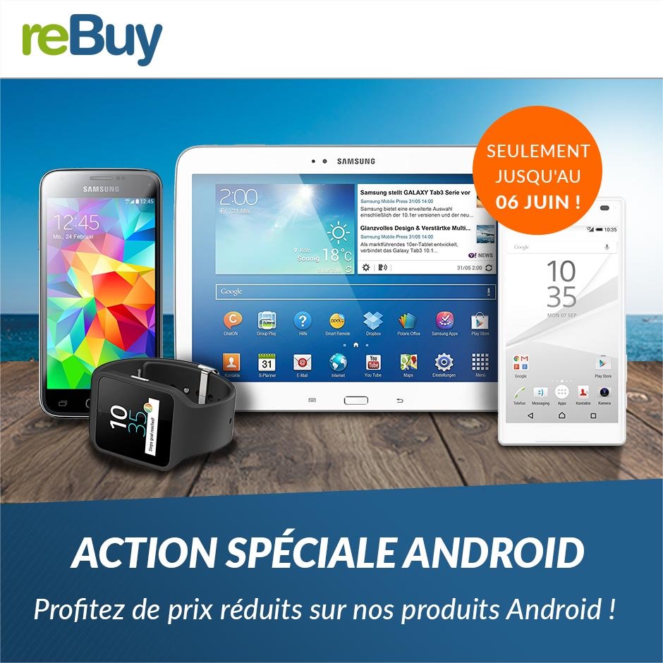 PROMO ANDROID : achetez une sélection d'appareils à prix réduit ! goo.gl/CfxS2H