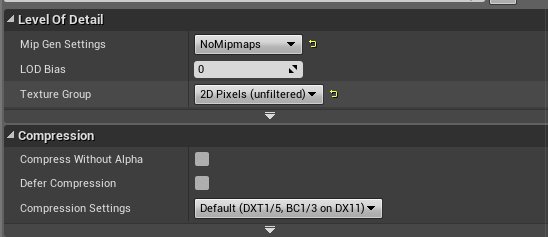 Katze On Twitter Ue4で2dアセットを使う時はテクスチャの設定をこうしね 圧縮設定は基本的にdefaultで問題ないけど それでもなんかにじむって時は Userinterface2d にすると完璧 ただし 容量くうよ