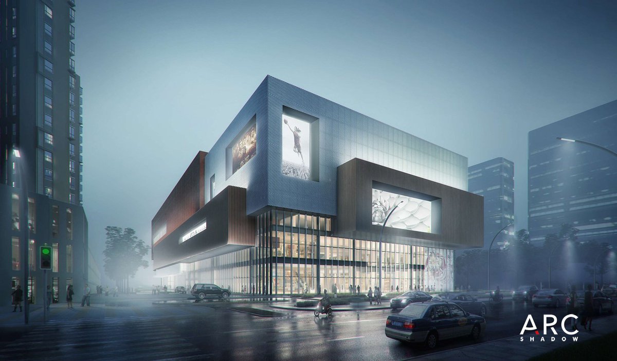 ARCSHADOW7's tweet photo. #3drendering #architecture #visualization #3DSMax #exterior #architects #Commercial #arcshadow https://t.co/N4ykSYGbW7