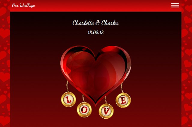 Getting Married? FREE wedding websites from ourwedpage.net Complement your stationery! 100 Designs!  #weddings #bride #groom