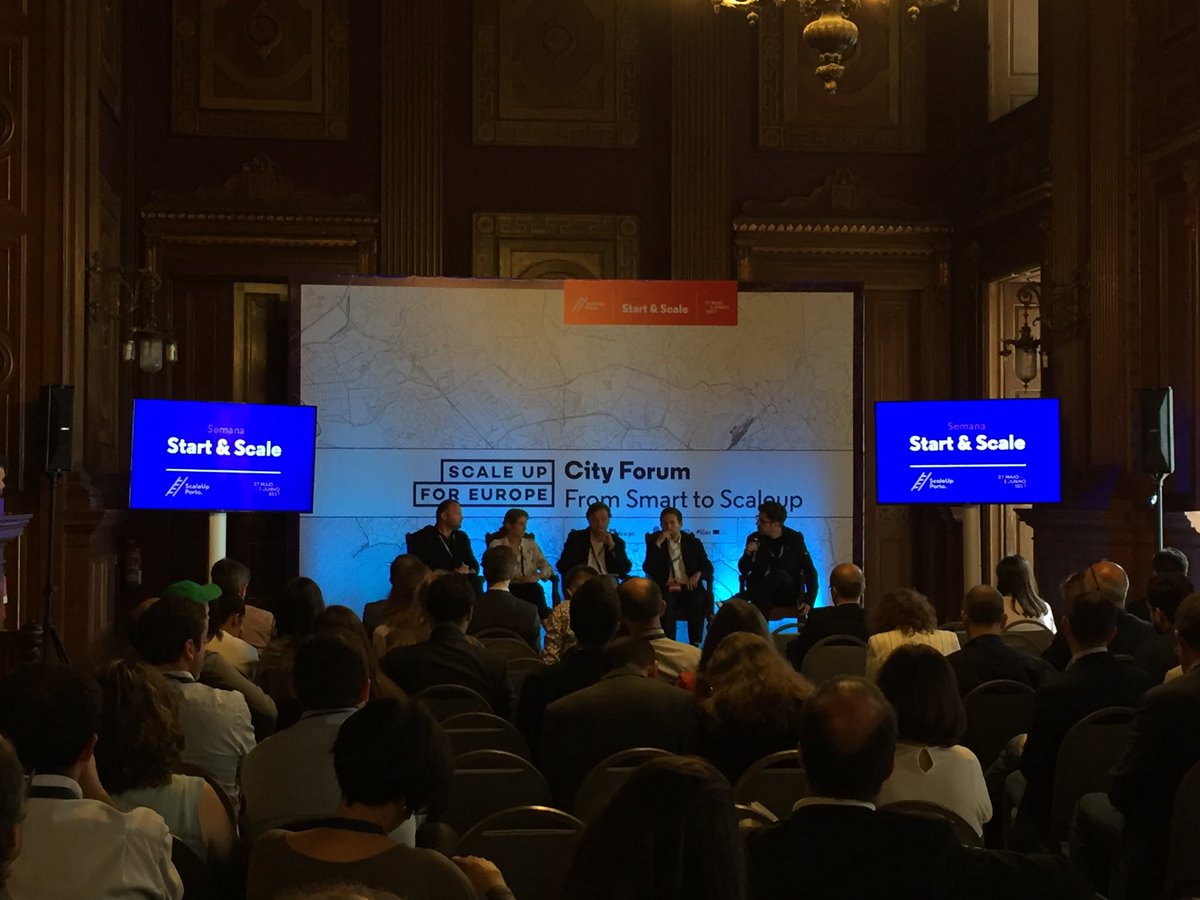 scaleupporto's tweet photo. "How Europe can reinvent its space" panel starting now. #Scaleupporto #scaleupforeurope https://t.co/LNTDkIKMPP