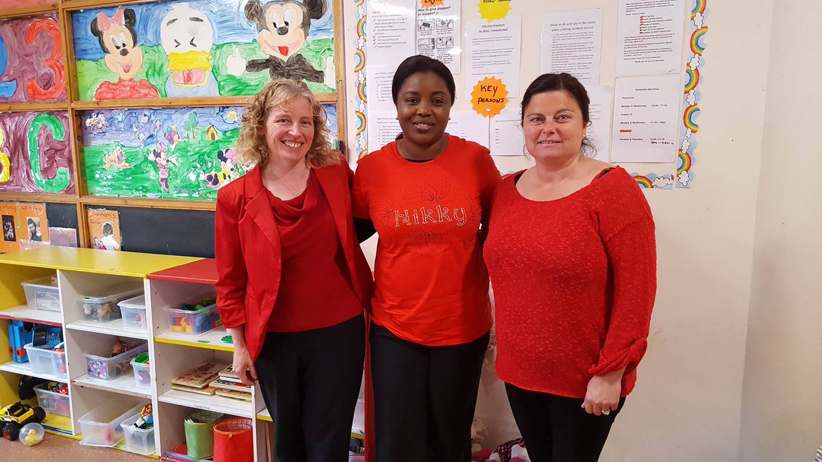 EarlyYearsUnion's tweet photo. SIPTU activists in Ronanstown are standing for up for quality education for children &amp; quality jobs. They are asking Government #WhoValuesUs https://t.co/rRu52xYbfi