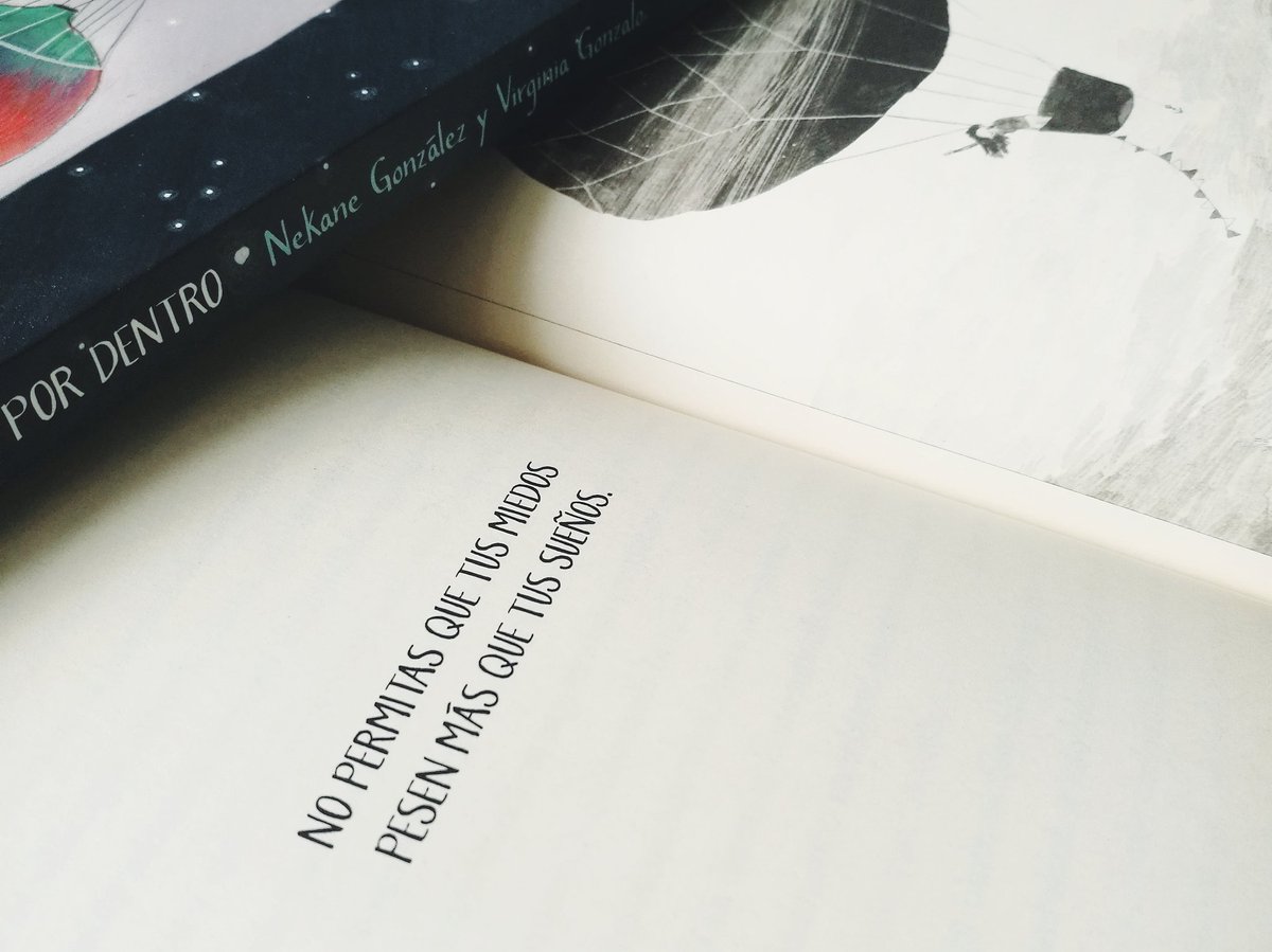 ReparandoAlas's tweet image. No permitas que tus miedos pesen más que tus sueños. amzn.to/2k1dddF. #CuentosParaCrecerPorDentro