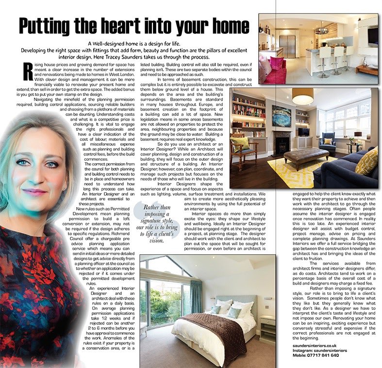 Saunders_Design's tweet photo. Putting the heart into your home with Saunders Interiors @Saunders_Design #interiordesign @RiverTribeUK #feature https://t.co/WdXl3yfK6W
