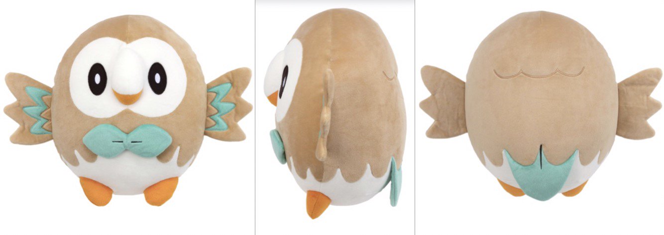 ポケモンセンターnakayama 7月発売のモクローのmocchi Mocchi ぬいぐるみはmサイズ T Co 0ozskjjakh T Co V93cqtwh9h Twitter