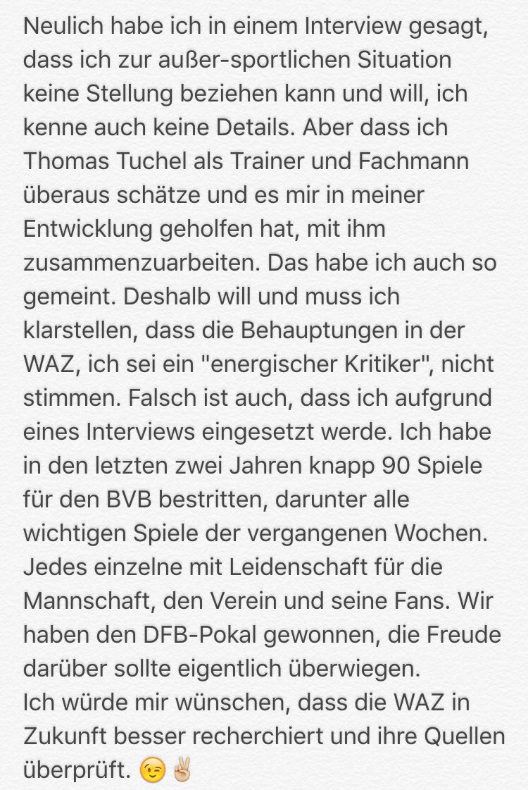 MatzeGinter's tweet photo. In der Regel äußere ich mich nicht zur Berichterstattung, aber weil es dieses Mal um Dinge geht, die nichts mit Fußball zu tun haben... https://t.co/CYwrqp2o58