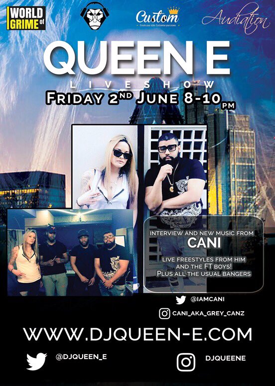 2mo <a href="/iamcani/">can</a> <a href="/Ego_FT/">EGO</a> <a href="/TKO_FT/">GRANDAD</a> <a href="/WorldOfGrime/">WorldofGrime</a> <a href="/wehiredecks/">We Hire Decks</a> <a href="/CustomCrowns/">Custom Crowns</a> <a href="/AudiationMag/">Audiation Magazine</a> <a href="/A_designz/">T.A. Designz</a> #live #radio #podcast #grime #hiphop #rnb