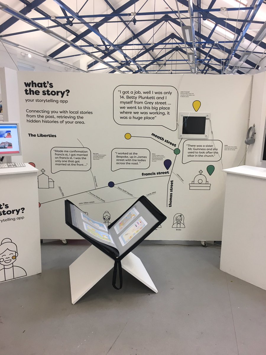 leonbutler's tweet photo. Some lovely work on display at the @myIADT @IADT_VIS_COM graduate show. Glad to have caught it. #designrising https://t.co/M6fdIaFIjn
