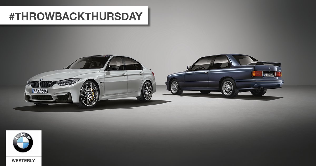 WesterlyBMW's tweet photo. #ThrowbackThursday is here! Tweet us with your photos of your #FirstBMW! https://t.co/9K0yzbulOc