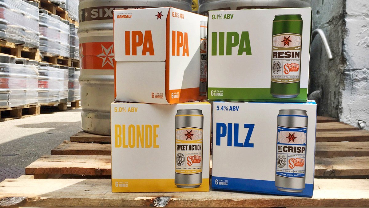 legends_rob's tweet photo. A top down improvement of the whole @sixpoint line
#rawest #juiciest #improved #unfiltered #epic #tweaked #craftbeer
https://t.co/AootXdQySg https://t.co/toS5UupCL3