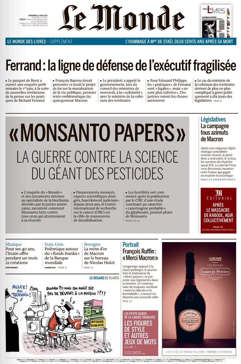 Résultat de recherche d'images pour "monsanto guerre contre la science"