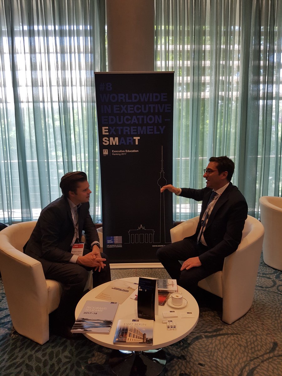 esmtberlin's tweet photo. It was a pleasure to be at the @HREvent, which featured a speaker session by our Associate Prof.Gianluca Carnabuci! #esmtberlin https://t.co/ron1fBqwPH