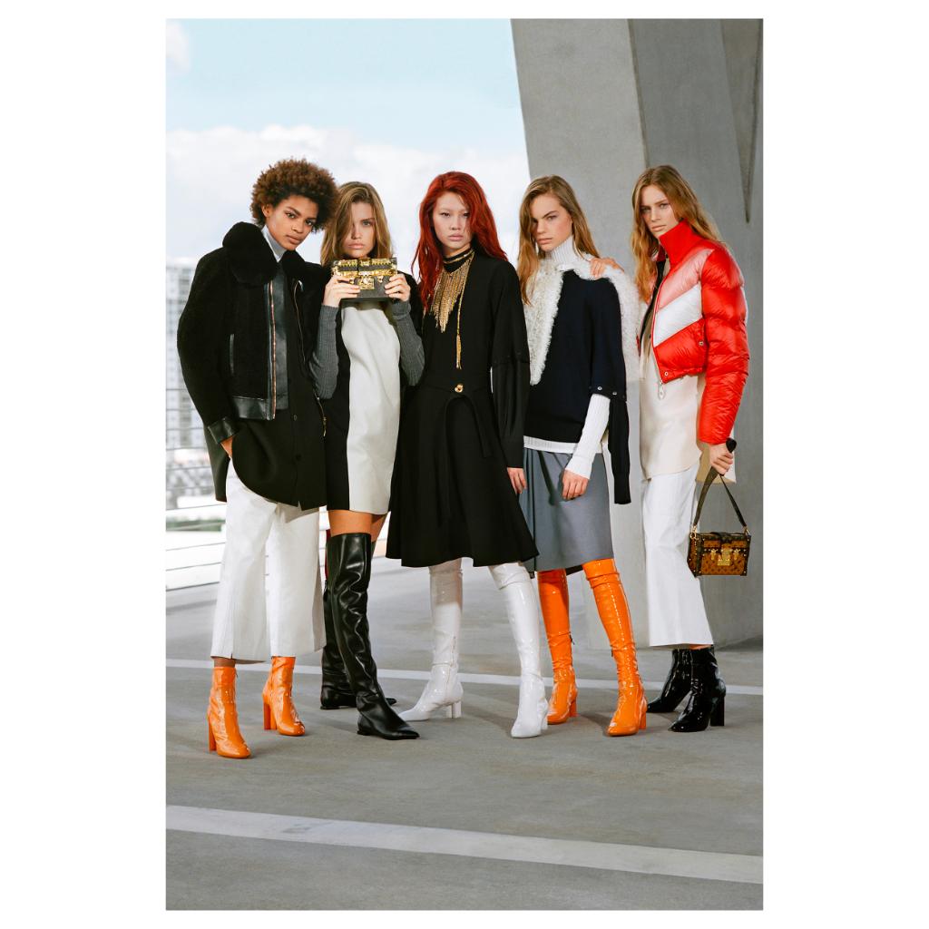 Louis Vuitton on X: Patent leather over-the-knee boots pull