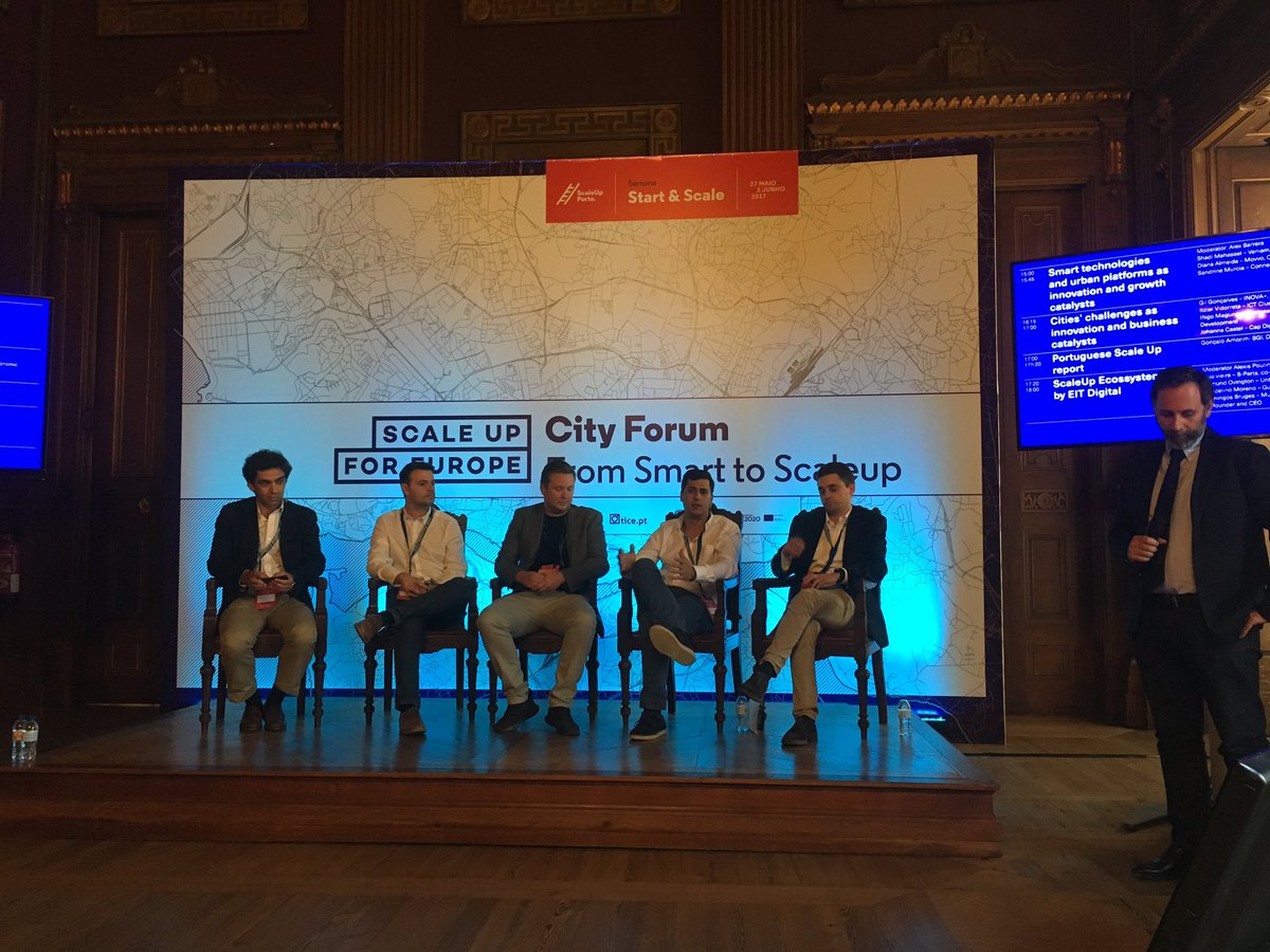 scaleupporto's tweet photo. We're going at a great pace. After presenting the Portuguese ScaleUp report, we are now discussing the ScaleUp ecosystem. #ScaleUpForEurope https://t.co/LPXqBmW05a