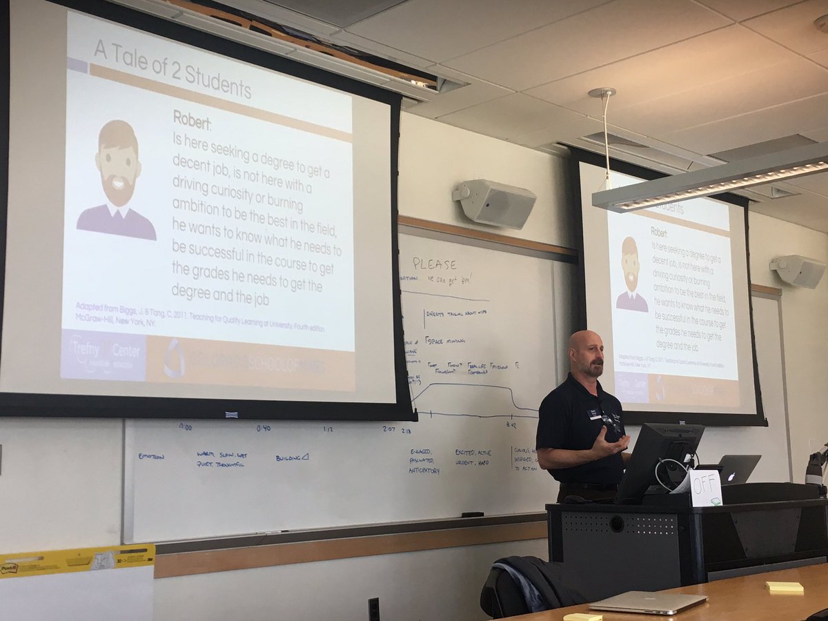 TaraGilboa's tweet image. @trefnycenter Dr. Spiegel uses student personas to engage computer science faculty &amp;amp; students! #engineeringlearning #englearning #Highered