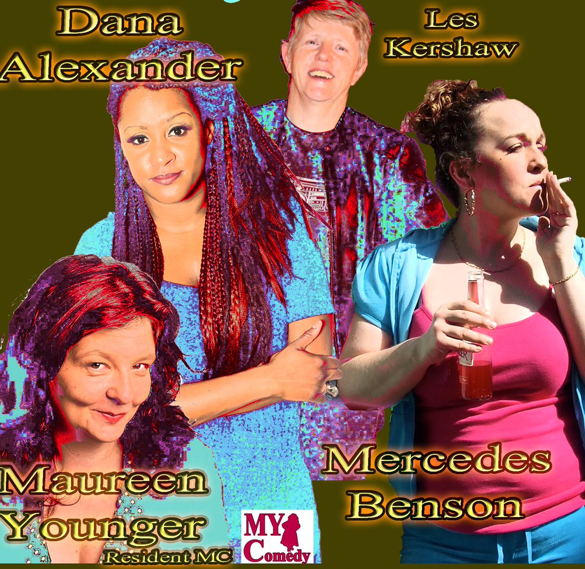 we're back tonight with <a href="/maureenyounger/">Maureen Younger ❤️❤️❤️ Defend the NHS</a> <a href="/MercedesBenson/">Mercedes Benson</a> <a href="/Comediandana/">Dana Alexander</a> <a href="/Leskercomic/">LesKershaw</a> @RetroBarLondon. Tix on the door just £10!