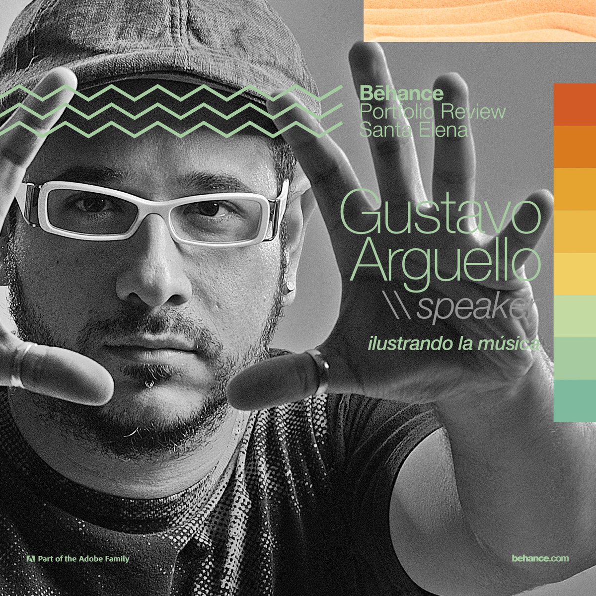 BeSantaElena's tweet photo. #GustavoArguello speaker // https://t.co/7bGm2vEDQA // ILUSTRANDO LA MÚSICA (https://t.co/Ez2Ty82Ng9) https://t.co/mnBOYPQIRf