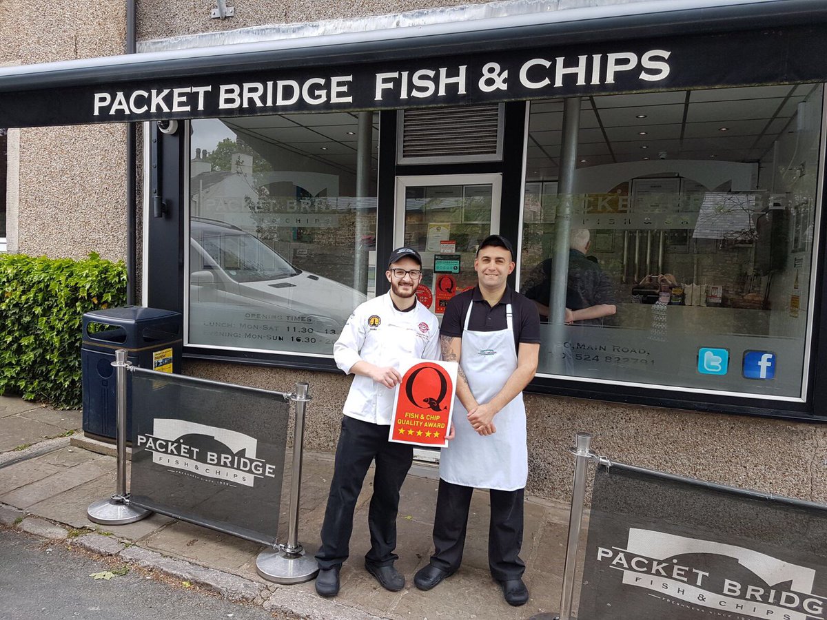 PacketBridge's tweet image. Following a thorough assessment, we are delighted to announce that we have once again been awarded the NFFF Quality Award!!

#FishandChips
