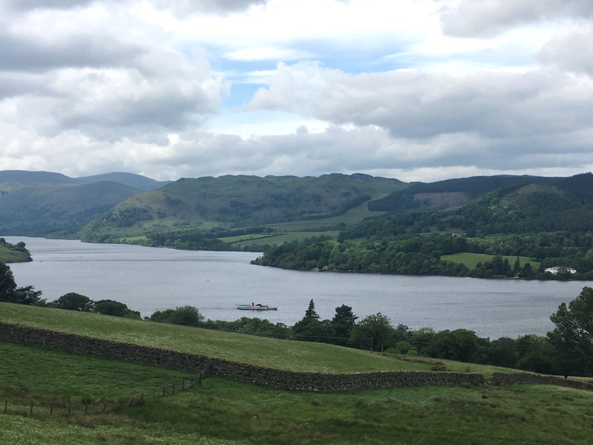 MaiaDunphy's tweet photo. Solo mini-hike at Ullswater Lake. 😍 https://t.co/5AO93Jhg2E