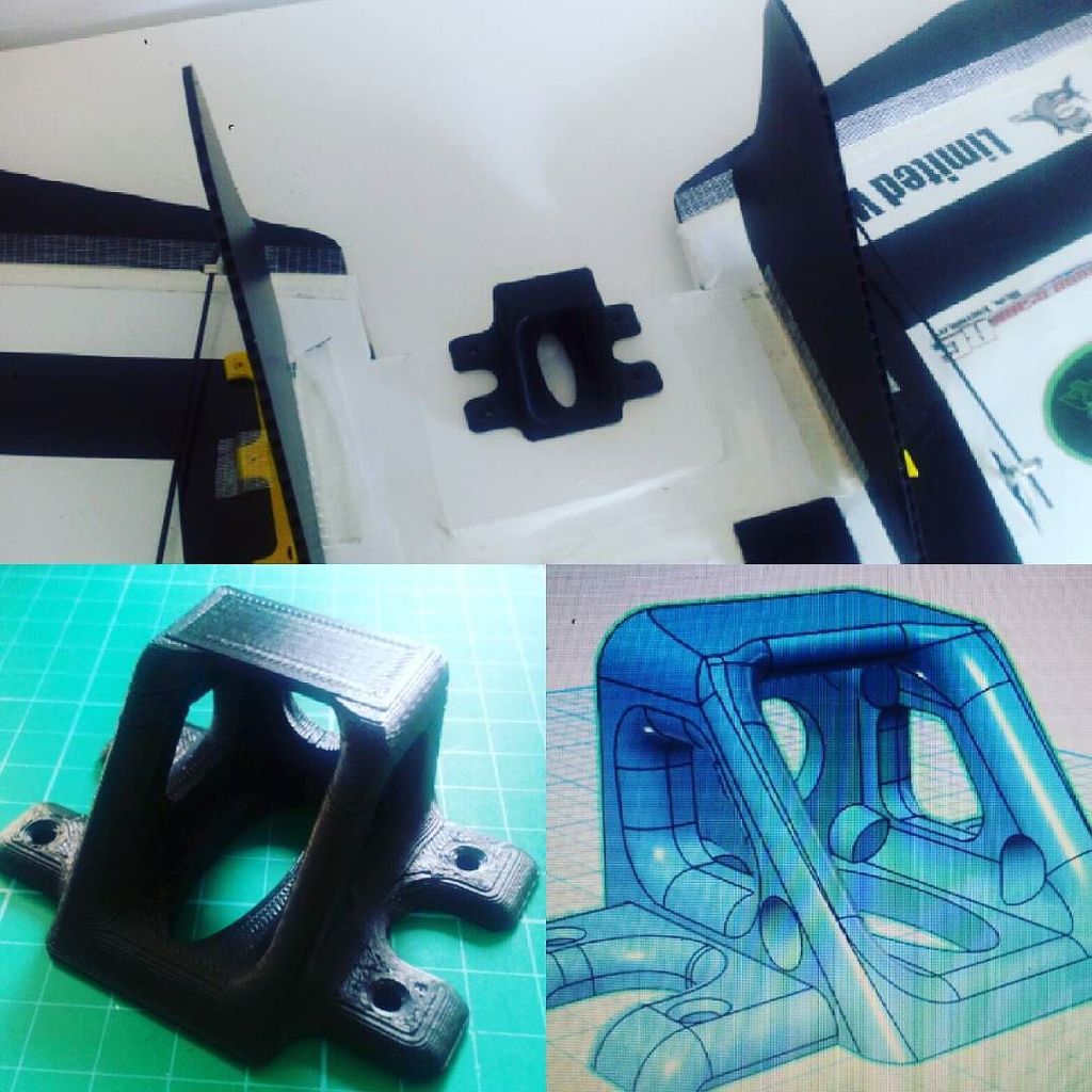 Teamcrazyhorses's tweet photo. Printed Motor mount #immersionrc #CrazyHorseTeam #CHT #fpv #fpvracer #fpvracing #fly #flying #wing #racewing #mu… https://t.co/ddvvmYIsEC https://t.co/8x5IzvRsvB