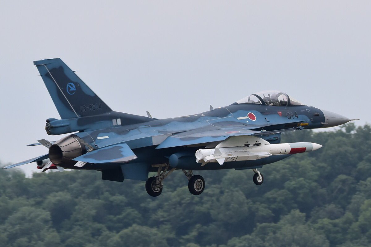 C351088's tweet photo. 5/31 

お久しぶりです。

#岐阜基地
#F2
#対艦
#XASM3
#AAM4
#AAM3
#戦闘機
#フル装備 https://t.co/KBsyiE0byT