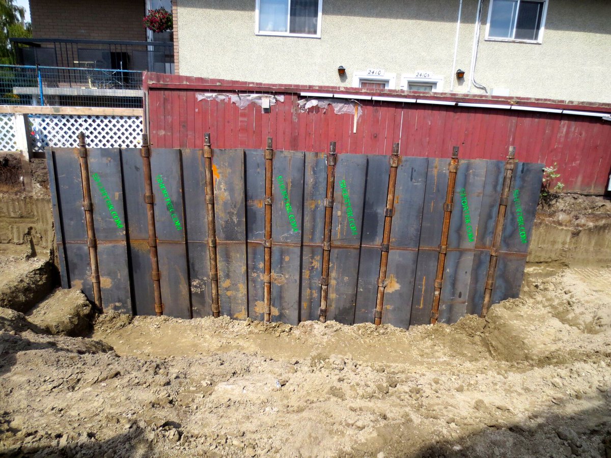 Attn: Builders. Contact s for all you Shoring needs. Our system includes faster timelines, 30-40% cost savings. #yeginfill #yeg