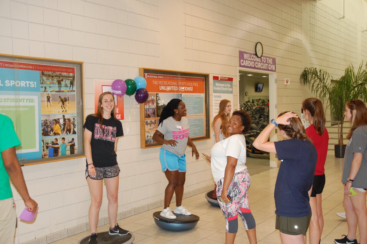 IURecSports's tweet photo. Sneak Peek - OTeam Edition last night was amazing! Can you come and hang out at the SRSC every night @OTEAMatIU ?? #ActiveIU https://t.co/CPoGUeRVA1