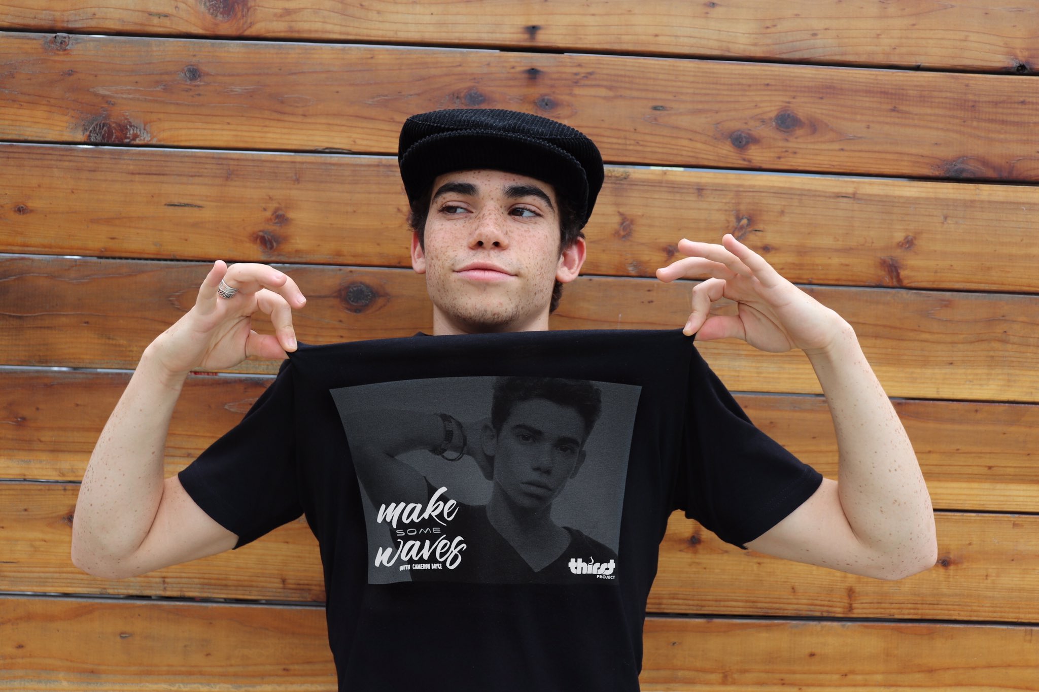 Cameron Boyce on X 25 can provide 1 person with access to clean water for LIFE You can also get this cool limited edition tee https t KBVpQKkfQY https t MmEV80odrg X
